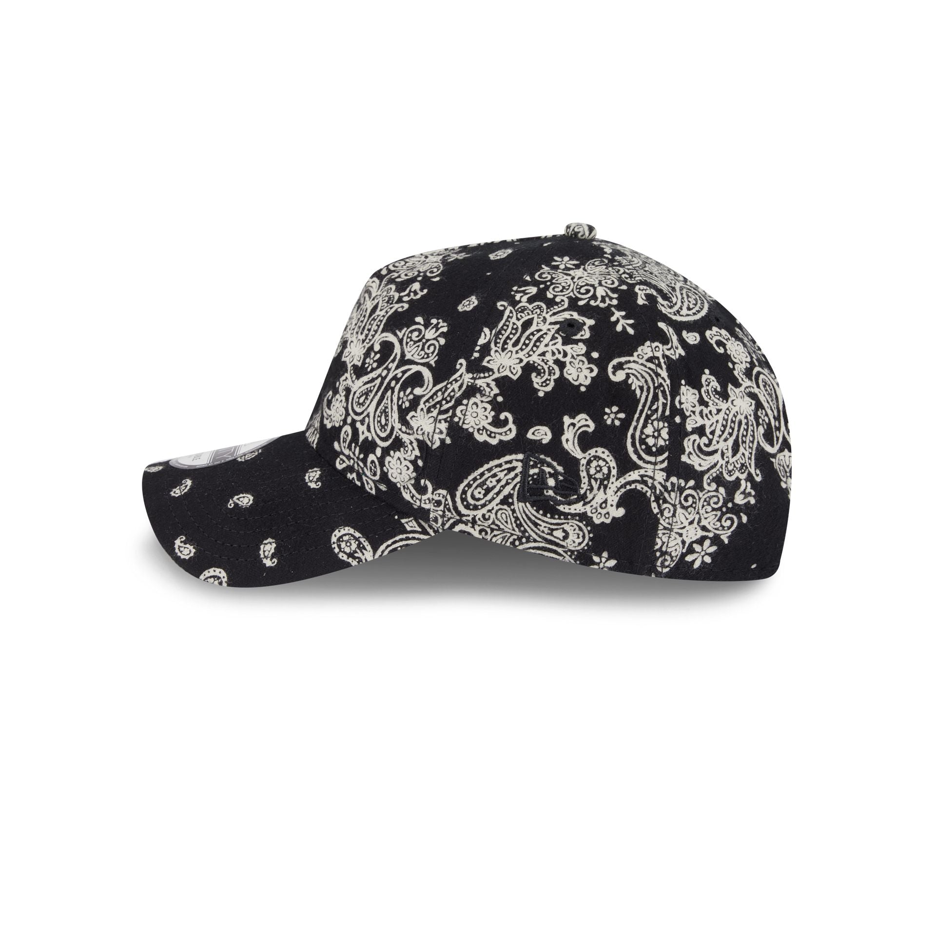 New Era Cap Black Paisley 9TWENTY A-Frame Strapback Hat