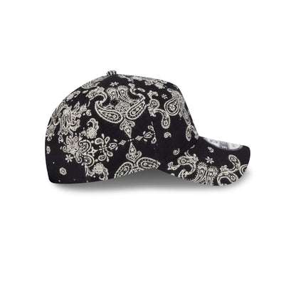 New Era Cap Black Paisley 9TWENTY A-Frame Strapback Hat