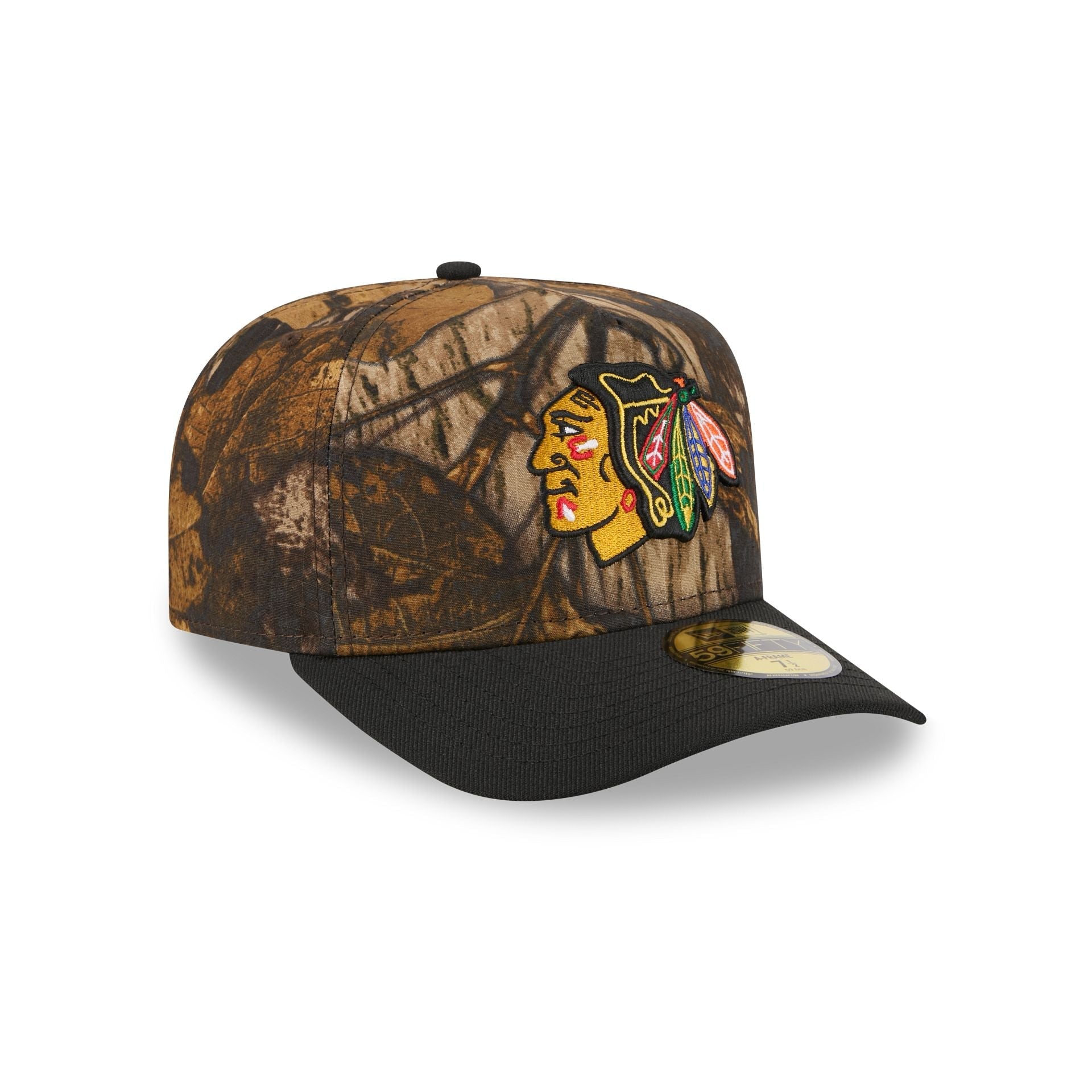 Chicago Blackhawks Ripstop Camo 59FIFTY A-Frame Fitted Hat