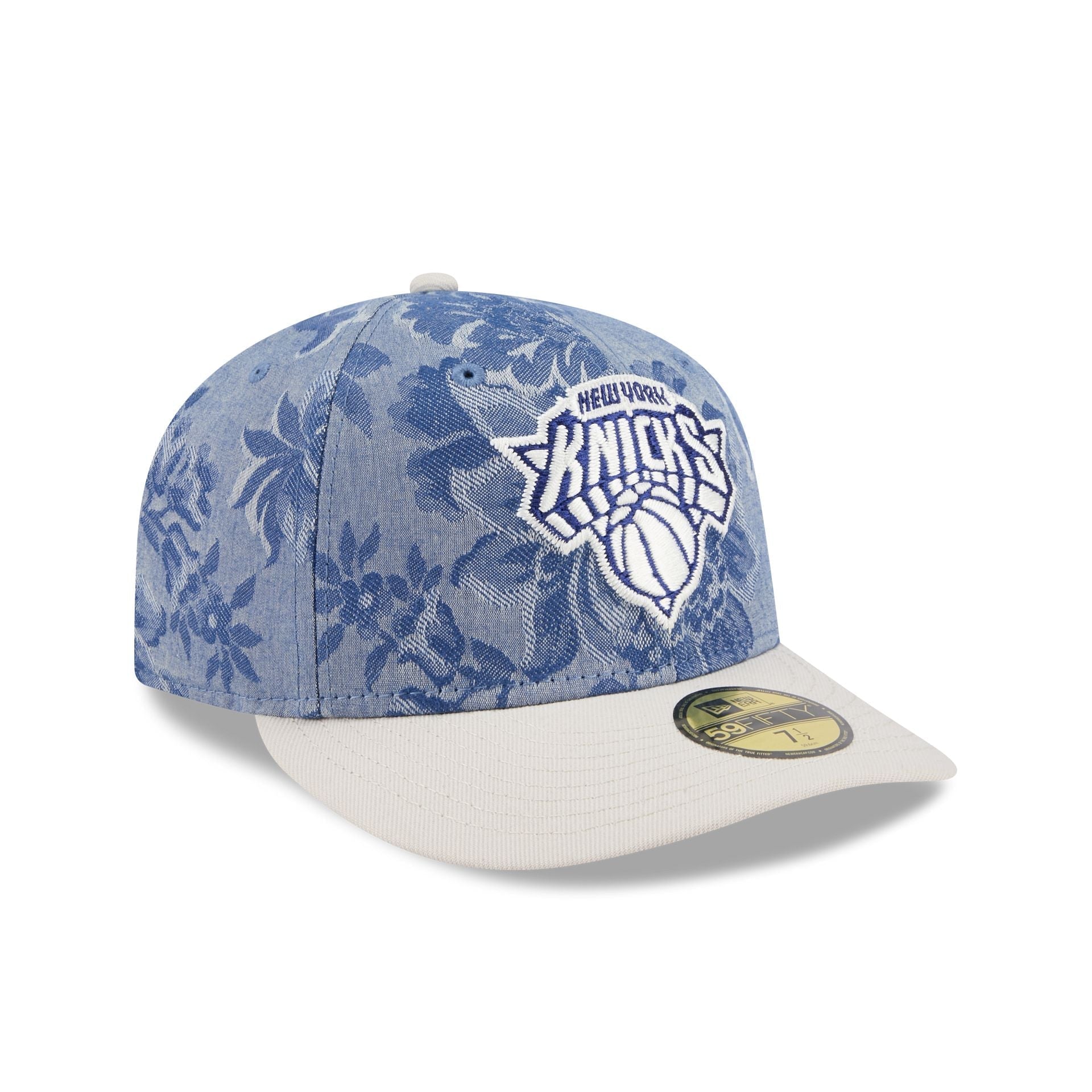 New York Knicks Two-Tone Denim 59FIFTY Fitted Hat