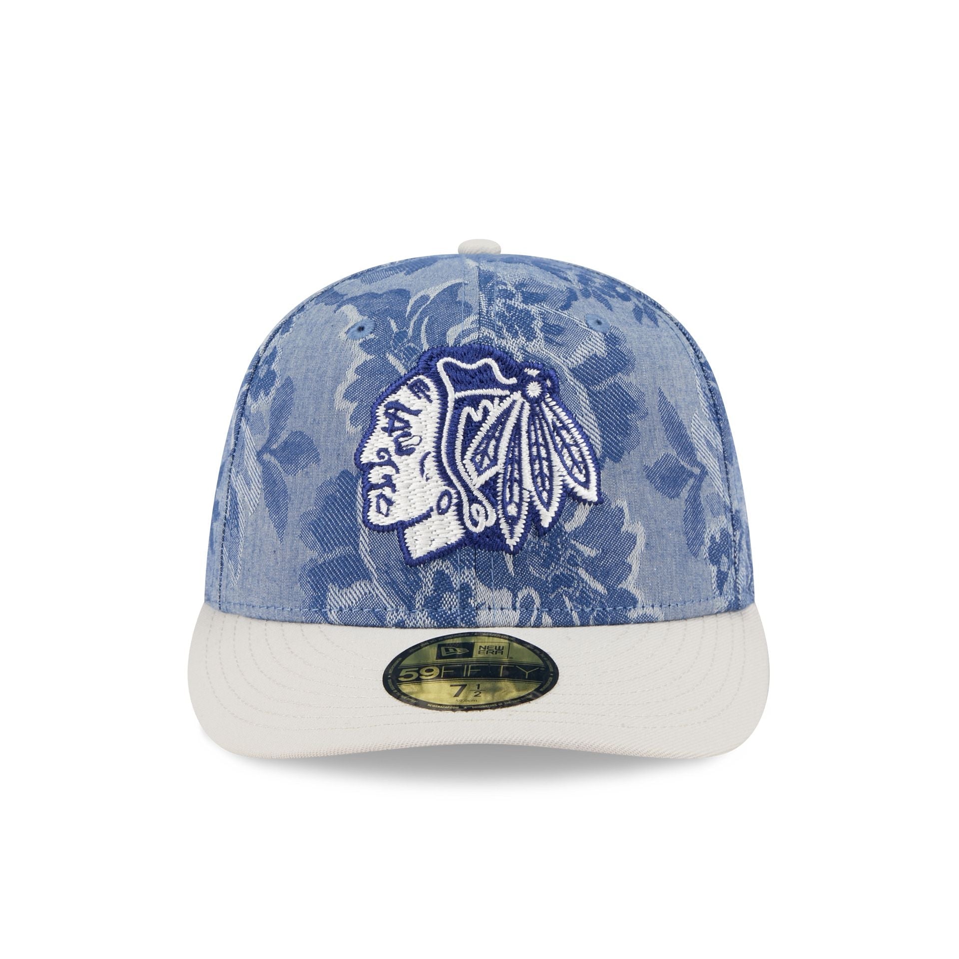 Chicago Blackhawks Two-Tone Denim 59FIFTY Fitted Hat