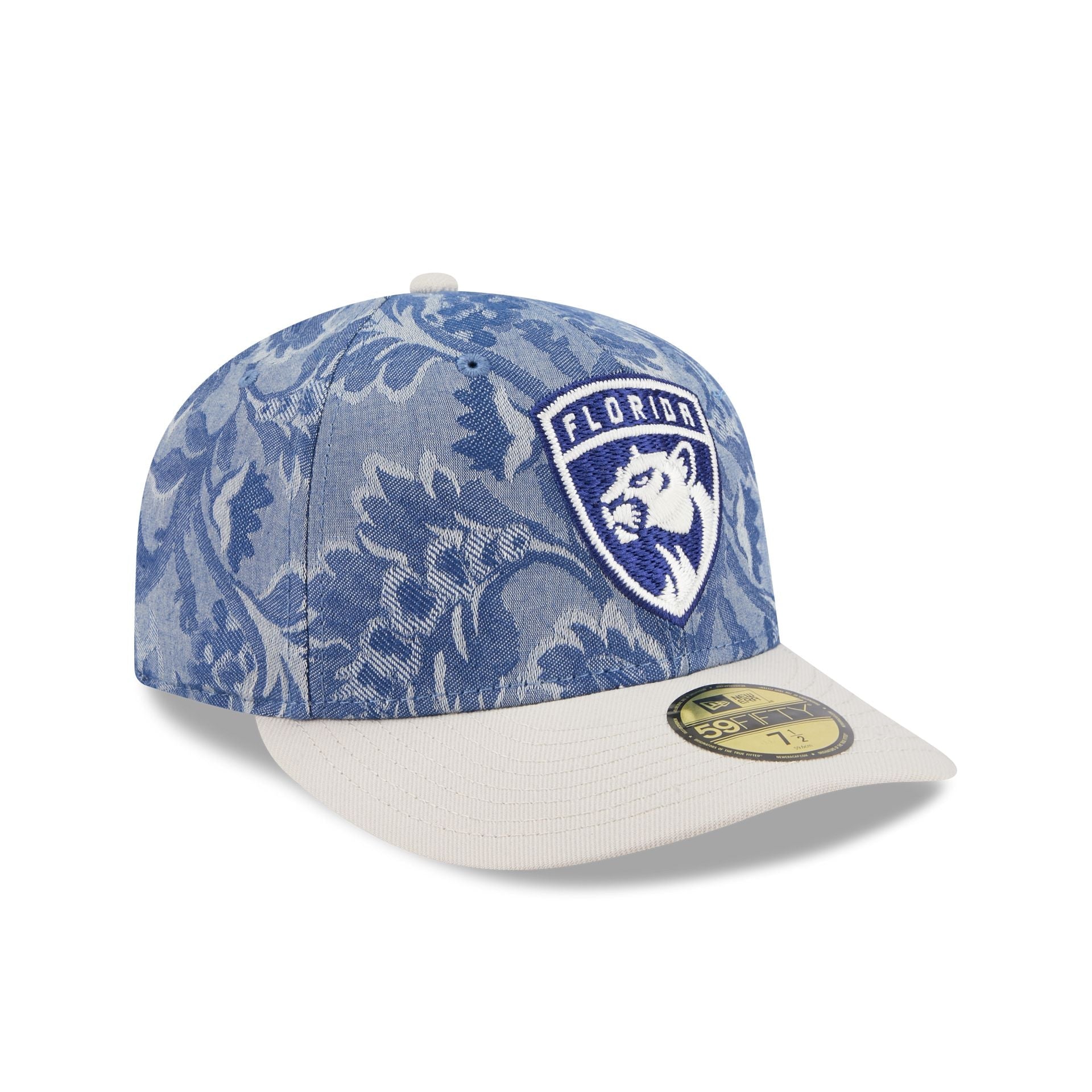 Florida Panthers Two-Tone Denim 59FIFTY Fitted Hat
