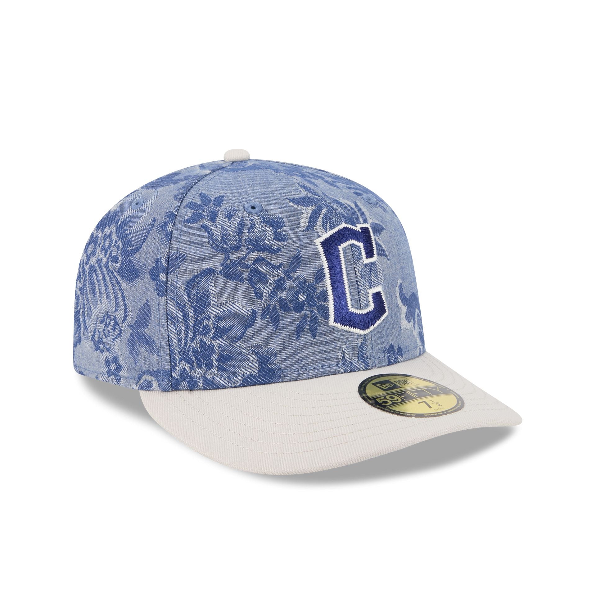 Cleveland Guardians Two-Tone Denim 59FIFTY Fitted Hat