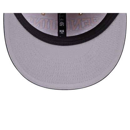 Pittsburgh Penguins Camel Retro Crown 59FIFTY Fitted Hat