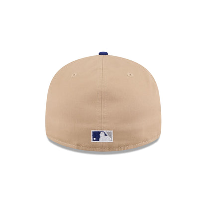 Brooklyn Dodgers Camel Retro Crown 59FIFTY Fitted Hat