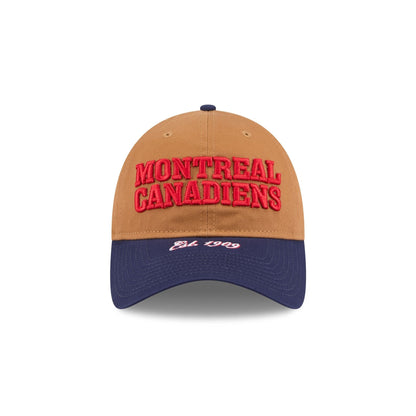 Montreal Canadiens Bronze 9TWENTY Adjustable Hat