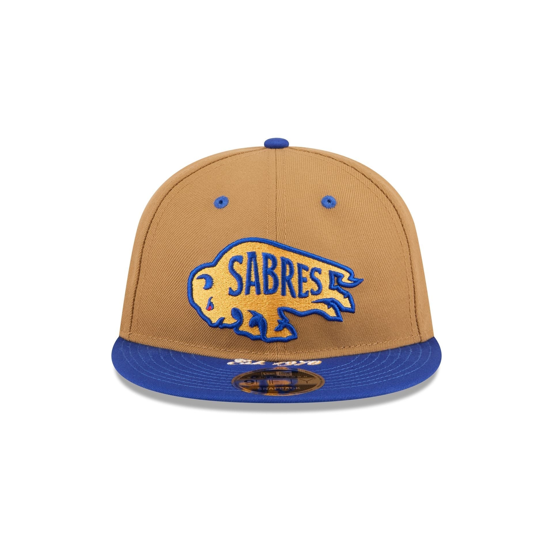 Buffalo Sabres Wheat Retro Crown 9FIFTY Snapback Hat