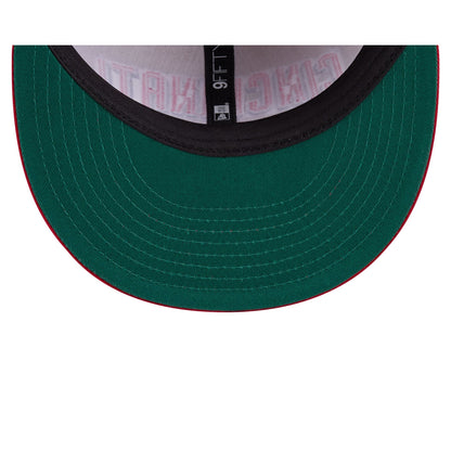 Cincinnati Reds Wheat Retro Crown 9FIFTY Snapback Hat