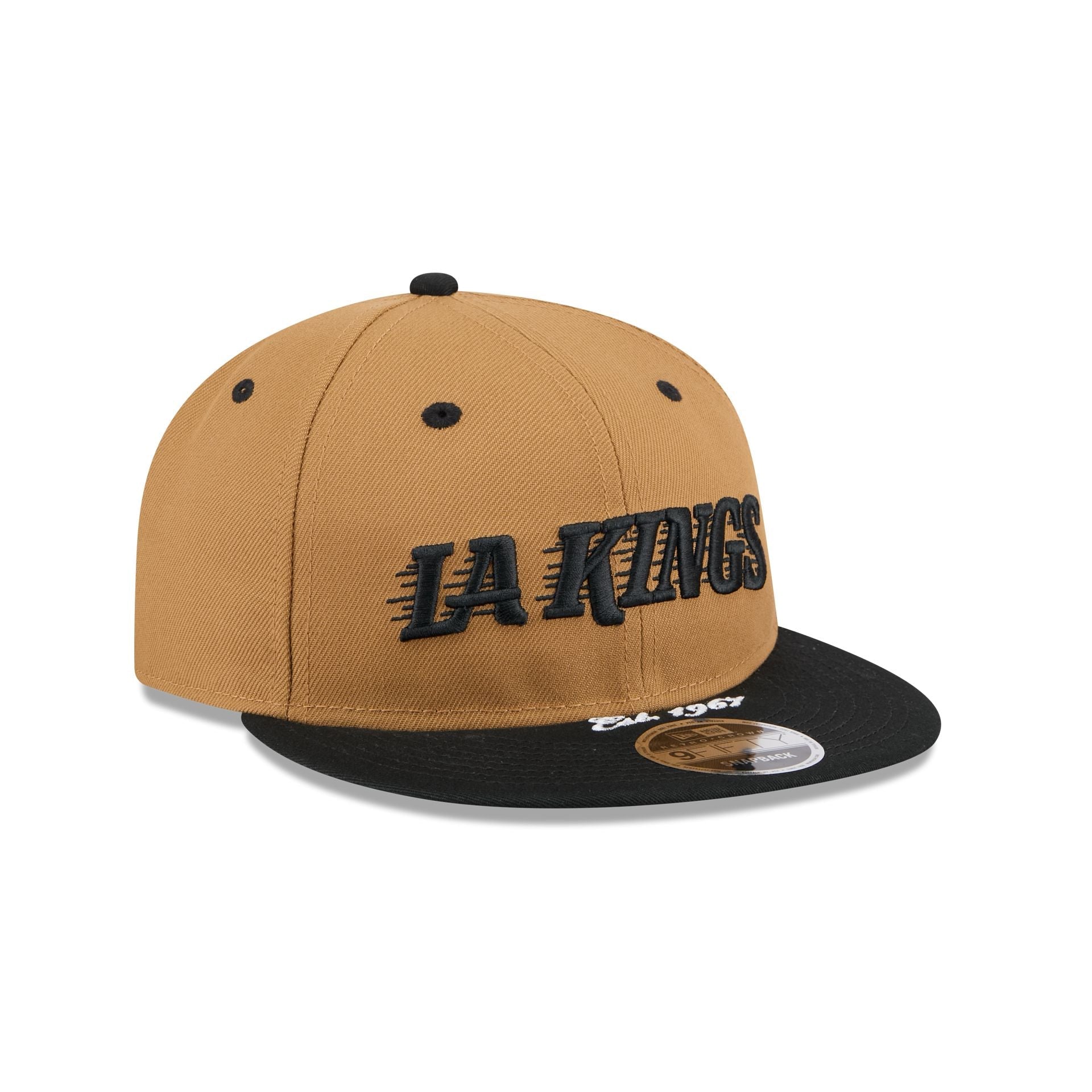 Los Angeles Kings Wheat Retro Crown 9FIFTY Snapback Hat