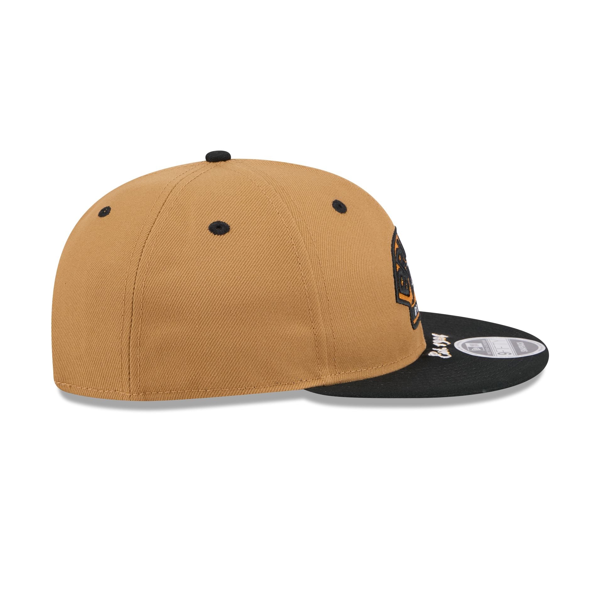 Boston Bruins Wheat Retro Crown 9FIFTY Snapback Hat