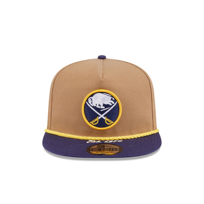Buffalo Sabres Khaki Rope Golfer Hat