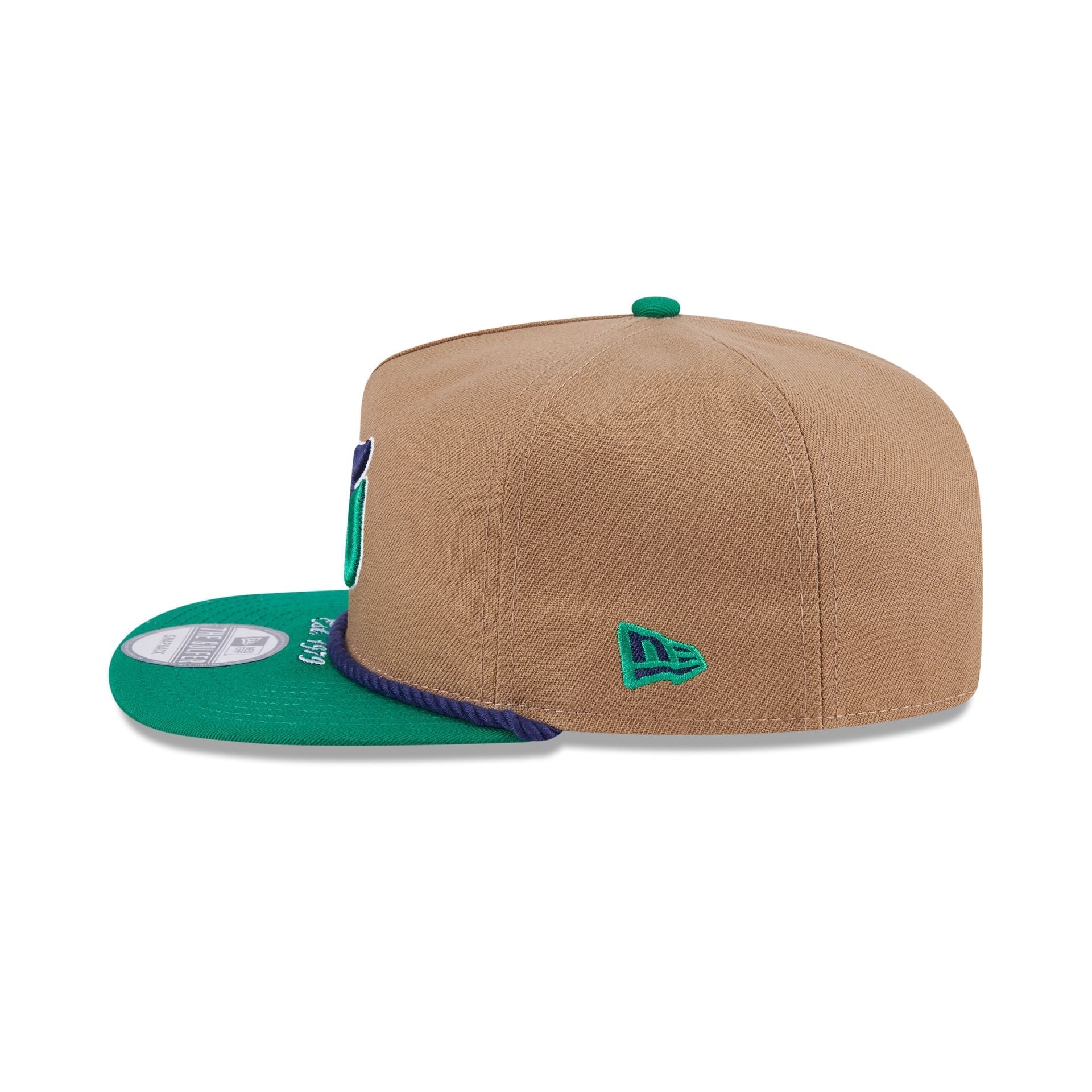 Hartford Whalers Khaki Rope Golfer Hat