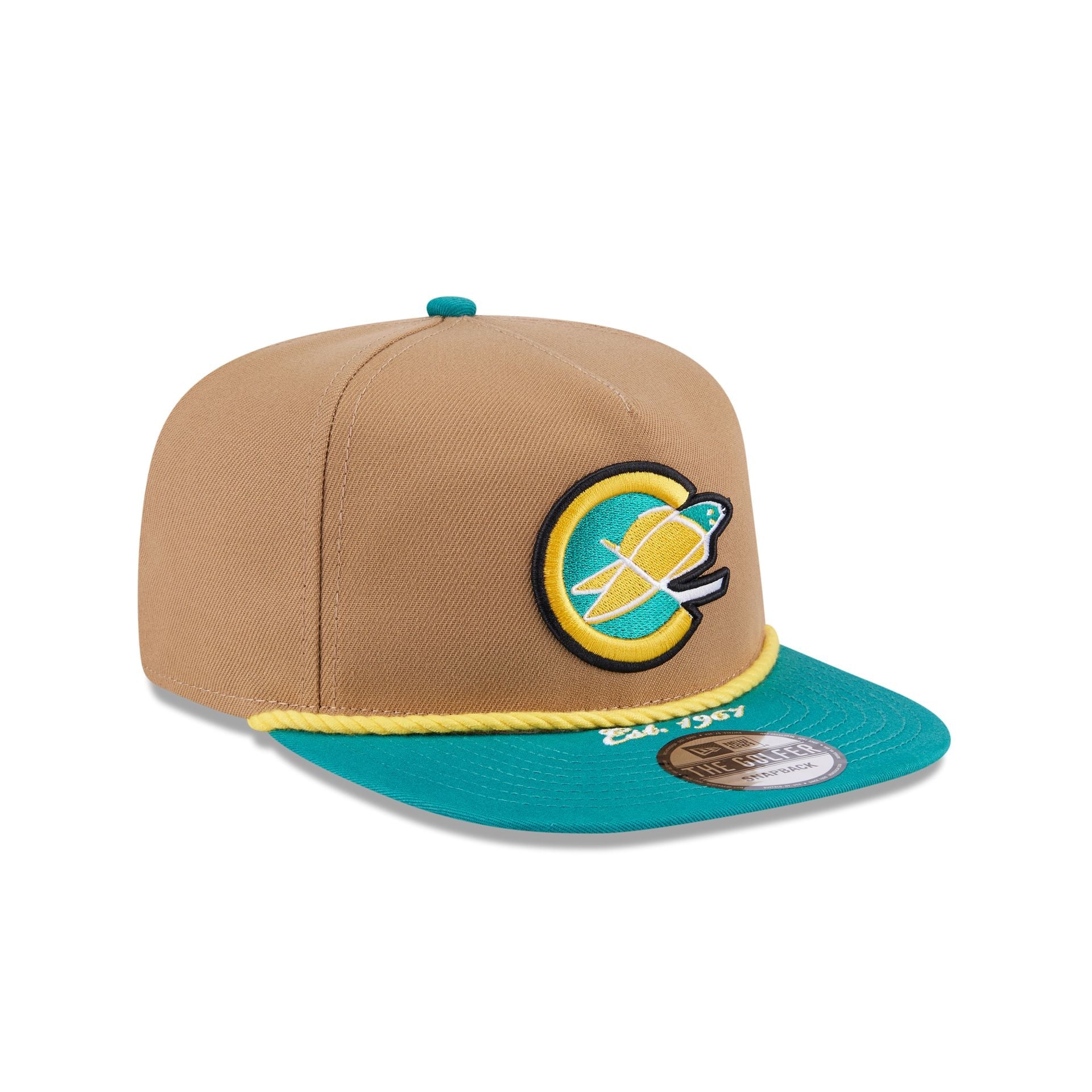 California Golden Seals Khaki Rope Golfer Hat