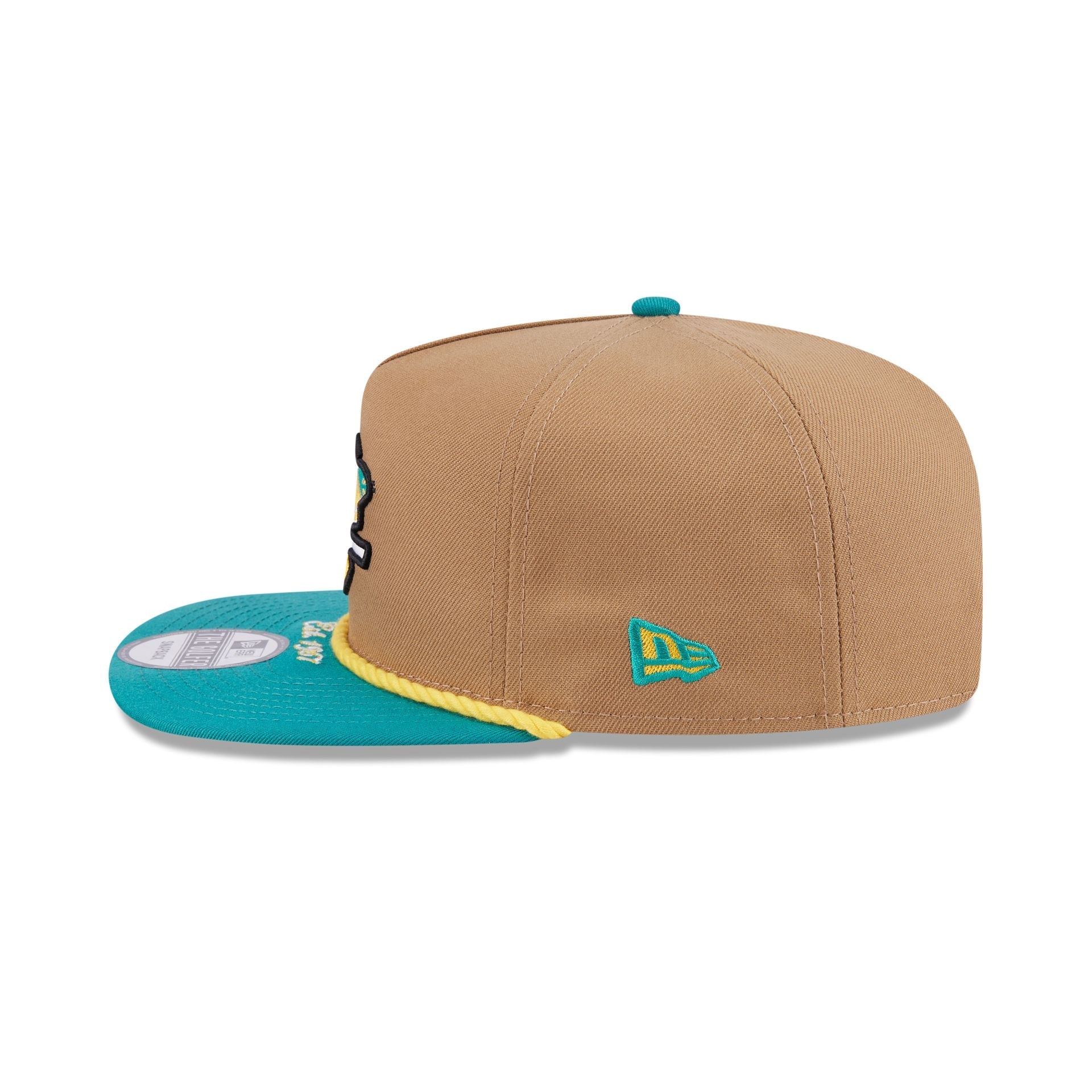 California Golden Seals Khaki Rope Golfer Hat