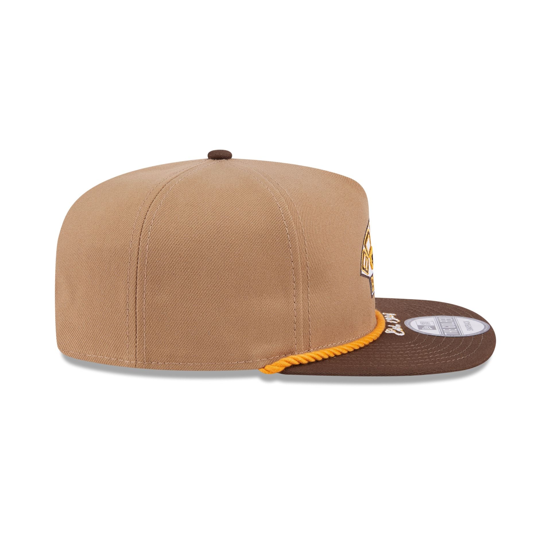 Boston Bruins Khaki Rope Golfer Hat