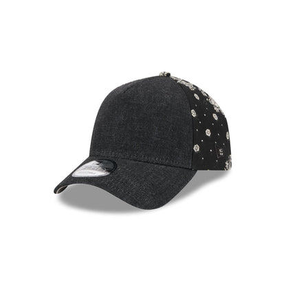 New Era Cap Black Paisley 9FORTY A-Frame Adjustable Hat