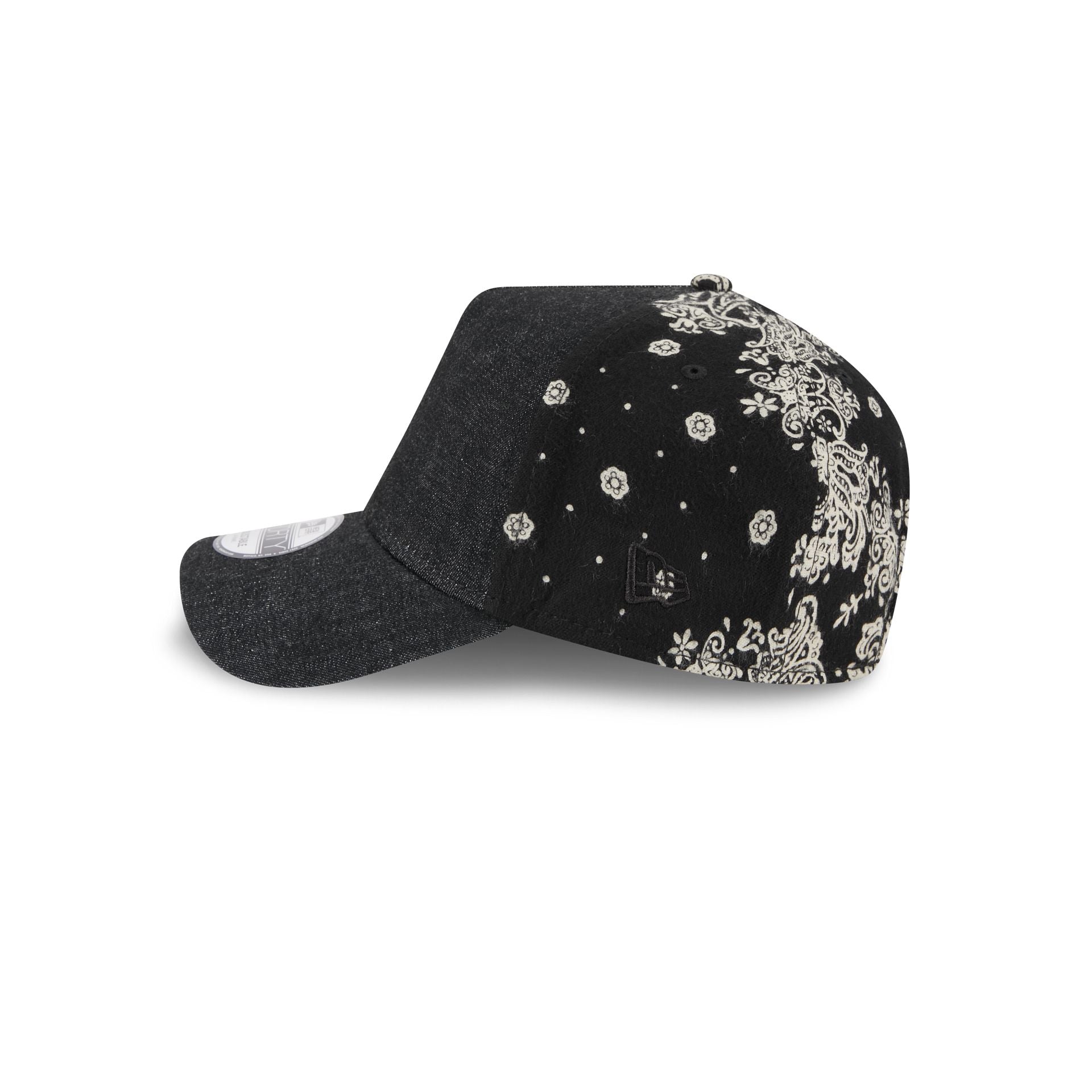 New Era Cap Black Paisley 9FORTY A-Frame Adjustable Hat