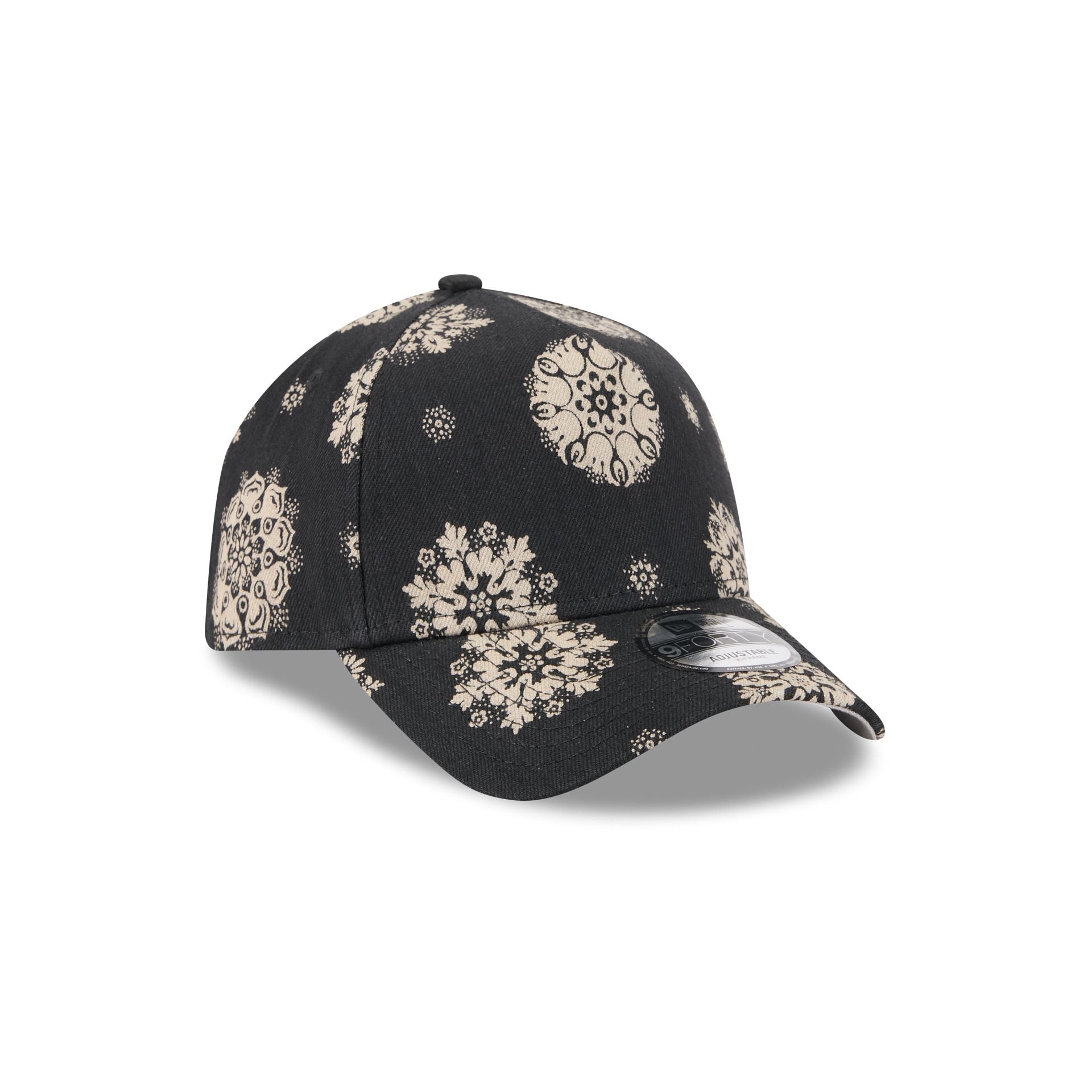 New Era Cap Block Print 9FORTY A-Frame Snapback Hat