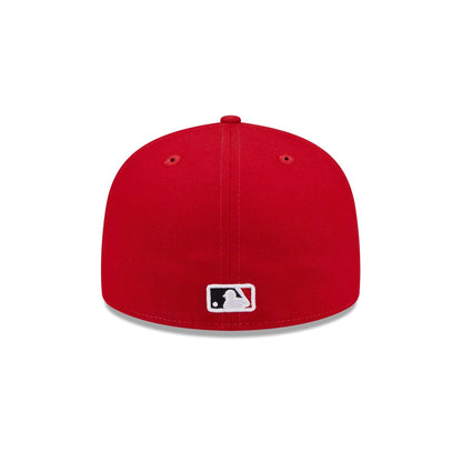 Cincinnati Reds Floral Undervisor 59FIFTY Fitted Hat