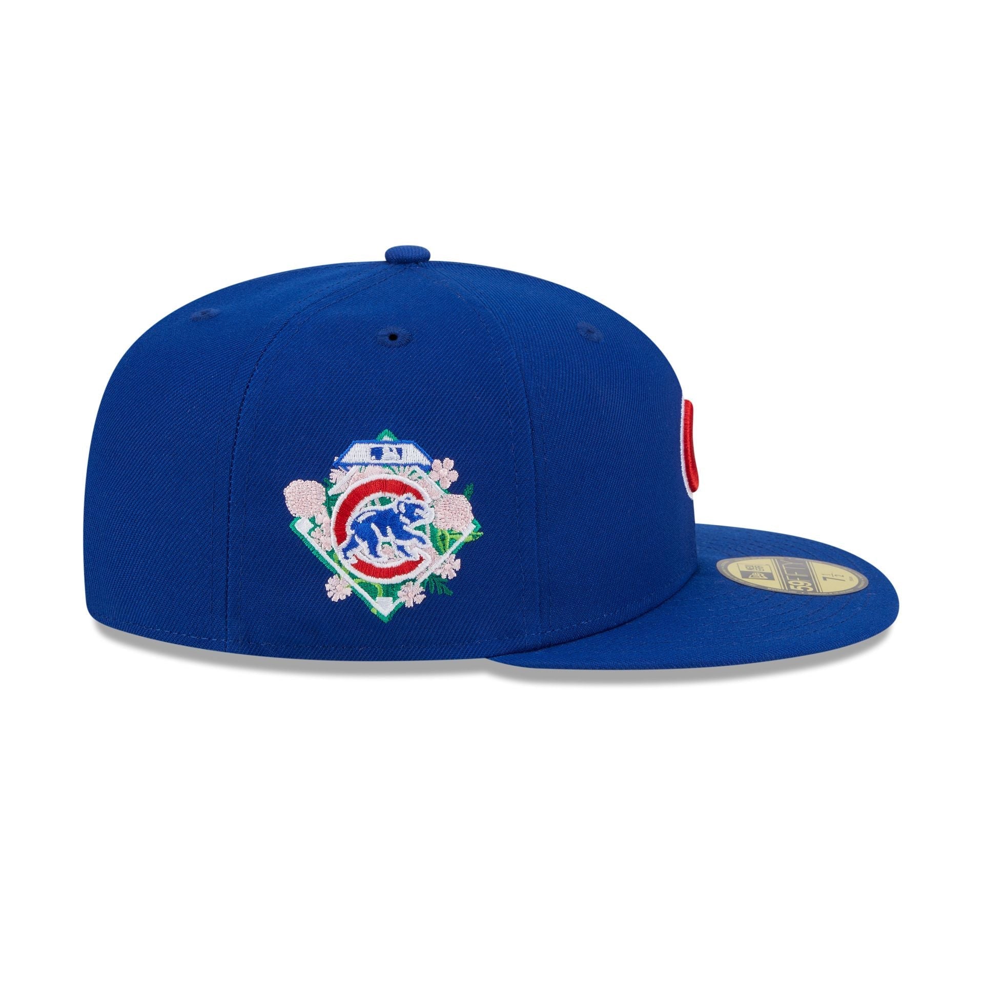 Chicago Cubs Floral Undervisor 59FIFTY Fitted Hat
