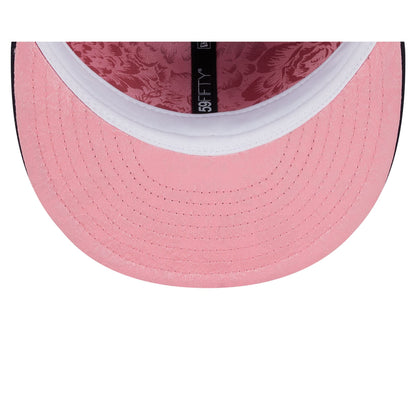 Cleveland Guardians Floral Undervisor 59FIFTY Fitted Hat