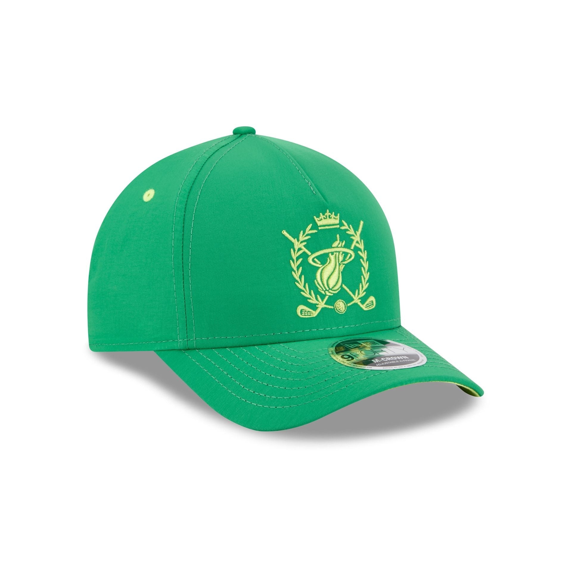 Miami Heat Tee Time 9FORTY M-Crown A-Frame Snapback Hat