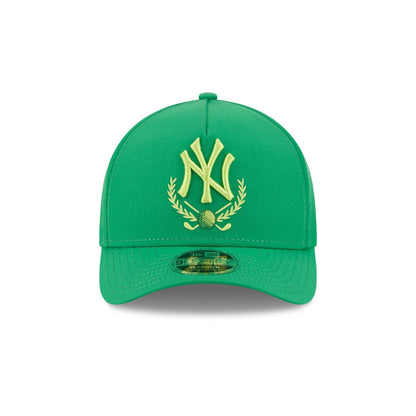 New York Yankees Tee Time 9FORTY M-Crown A-Frame Snapback Hat