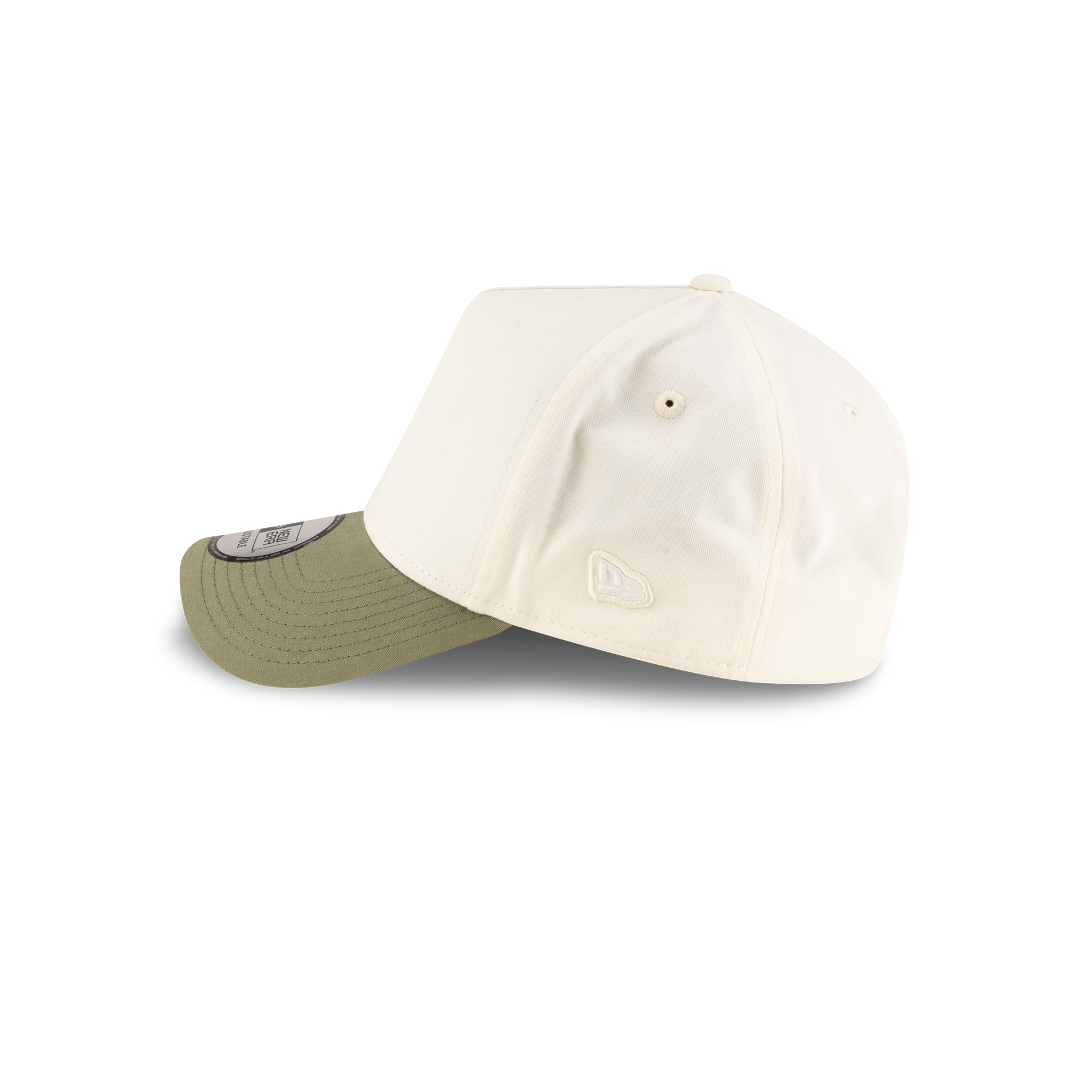 New Era Branded High Twist Chrome White 9FORTY A-Frame Adjustable Hat