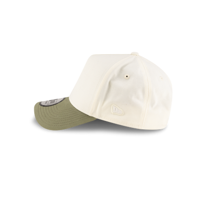 New Era Branded High Twist Chrome White 9FORTY A-Frame Adjustable Hat
