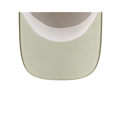 New Era Branded High Twist Chrome White 9FORTY A-Frame Adjustable Hat