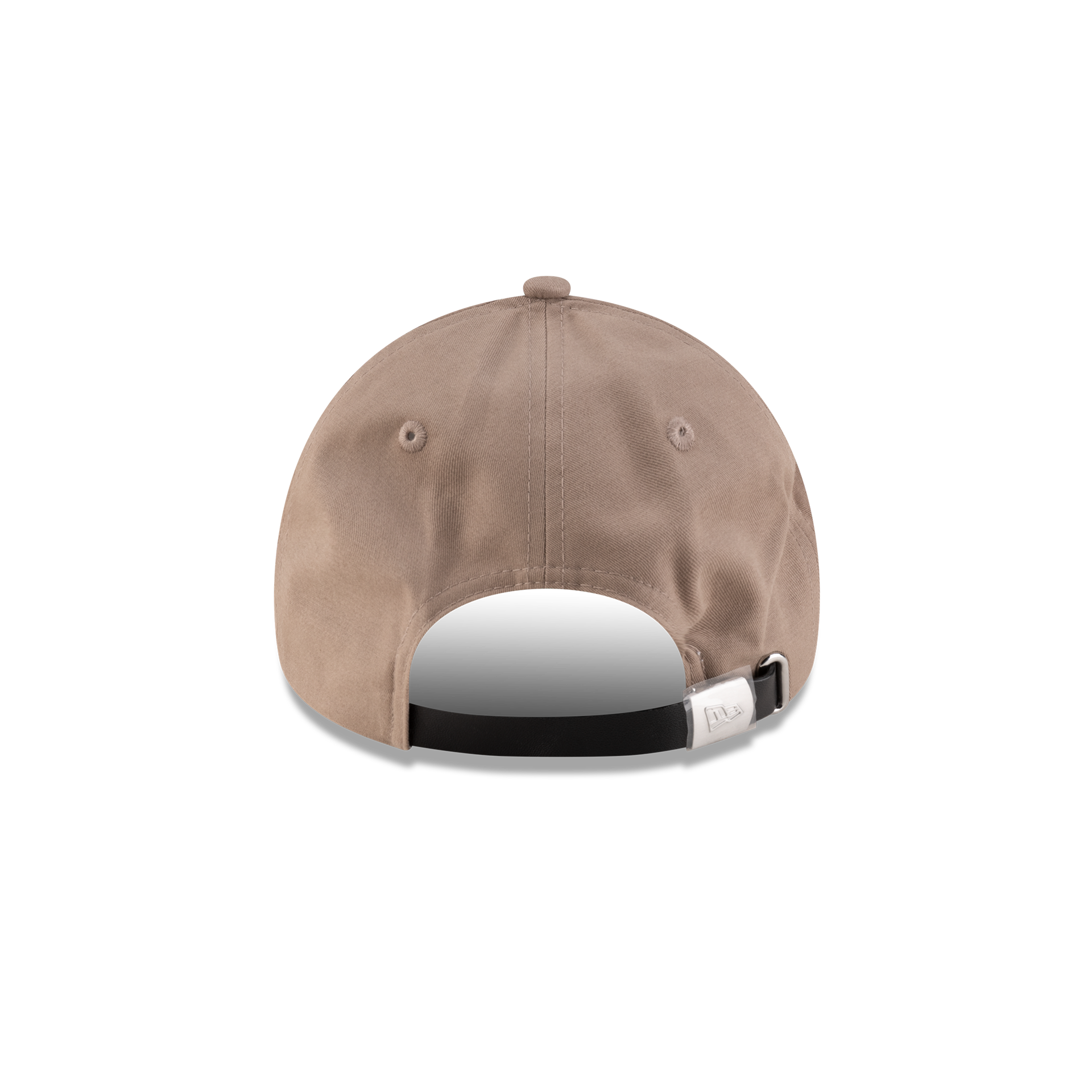 New Era Branded High Twist Taupe Gray 9FORTY A-Frame Adjustable Hat
