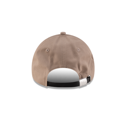 New Era Branded High Twist Taupe Gray 9FORTY A-Frame Adjustable Hat
