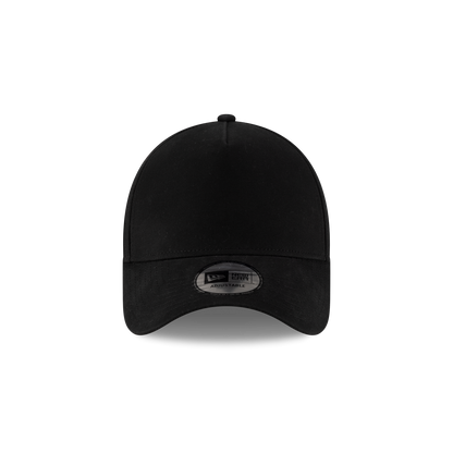 New Era Branded High Twist Black 9FORTY A-Frame Adjustable Hat