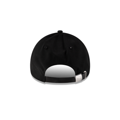 New Era Branded High Twist Black 9FORTY A-Frame Adjustable Hat