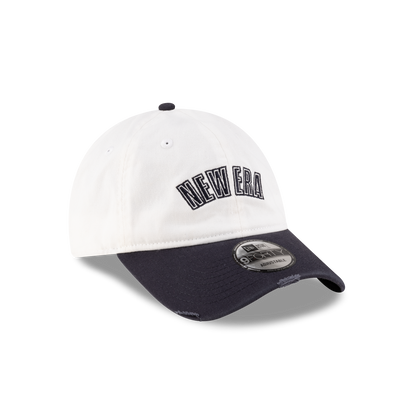 New Era Branded Sweep Rugby College White 9FORTY Adjustable Hat