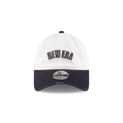 New Era Branded Sweep Rugby College White 9FORTY Adjustable Hat