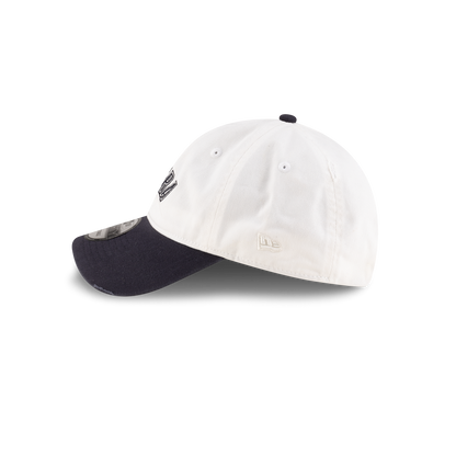 New Era Branded Sweep Rugby College White 9FORTY Adjustable Hat