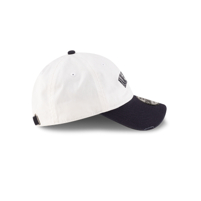 New Era Branded Sweep Rugby College White 9FORTY Adjustable Hat