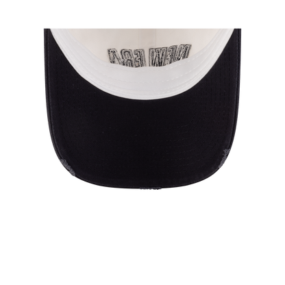 New Era Branded Sweep Rugby College White 9FORTY Adjustable Hat