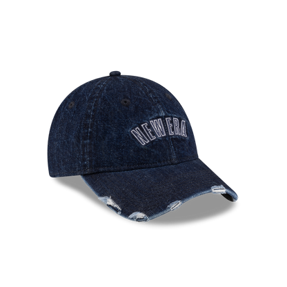 New Era Branded Sweep Rugby Denim Muted Indigo 9FORTY Adjustable Hat