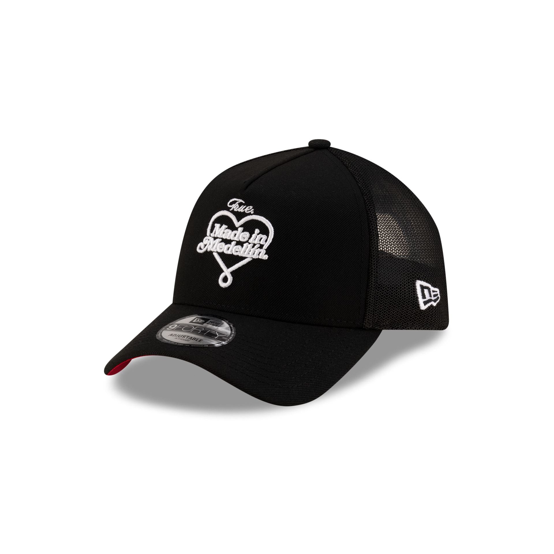 TRUE. Made in Medell��n Black 9FORTY A-Frame Snapback Hat