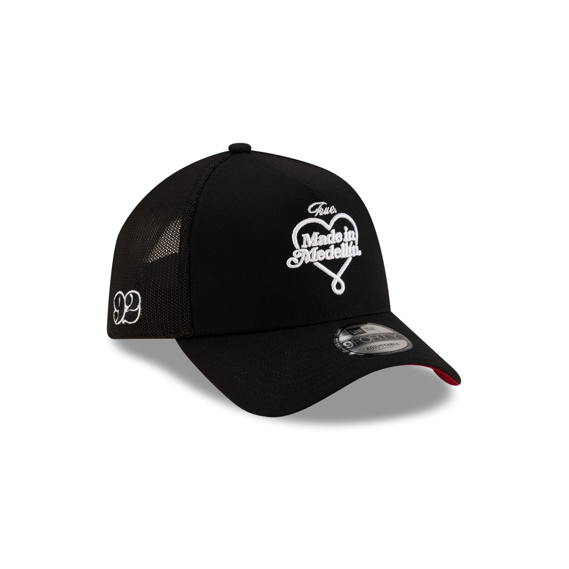 TRUE. Made in Medell��n Black 9FORTY A-Frame Snapback Hat