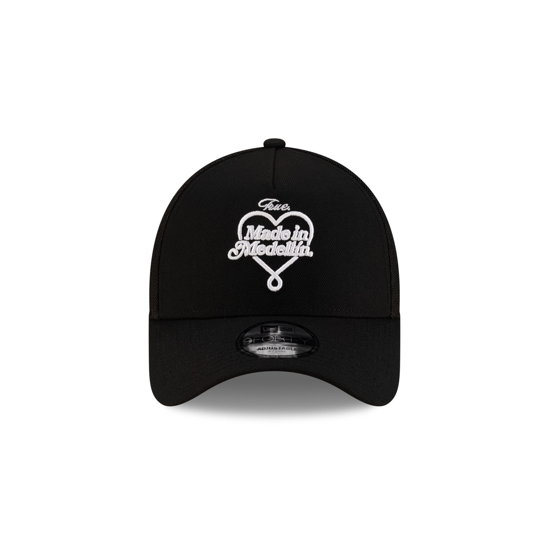 TRUE. Made in Medell��n Black 9FORTY A-Frame Snapback Hat