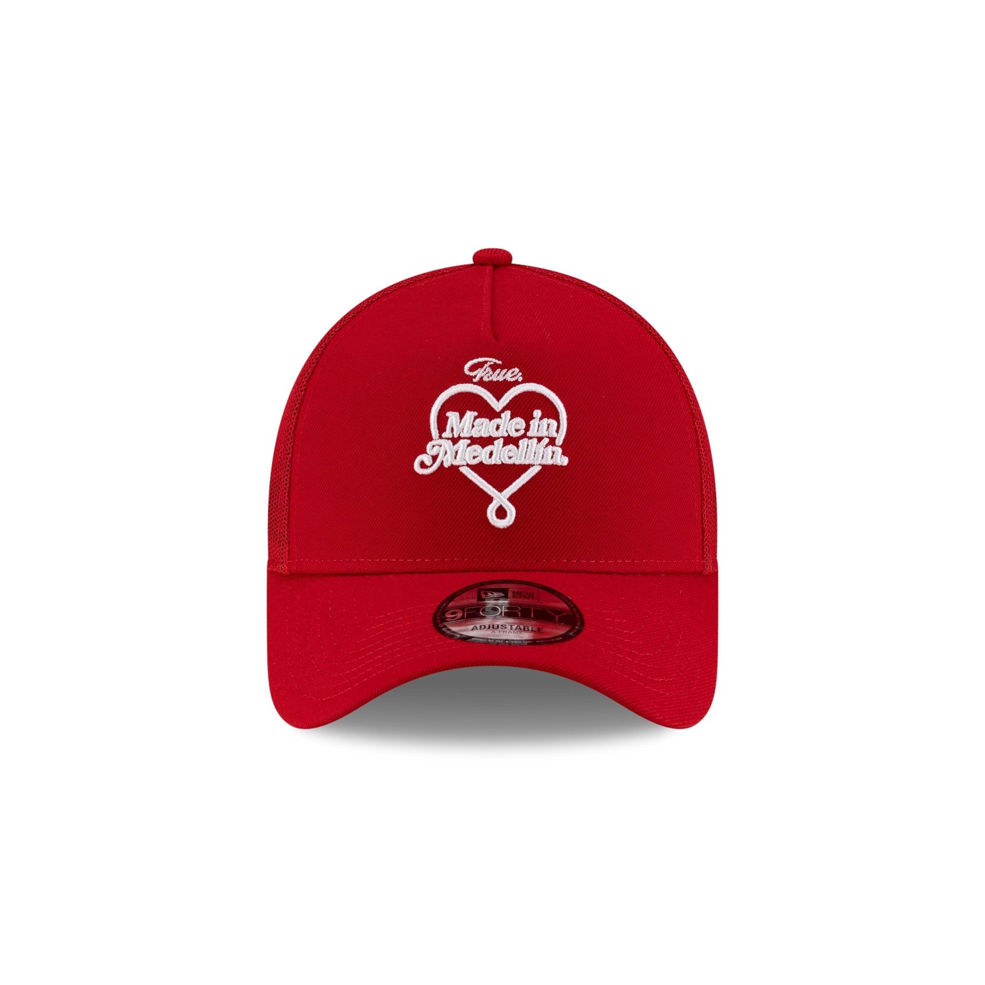 TRUE. Made in Medell��n Scarlet 9FORTY A-Frame Snapback Hat