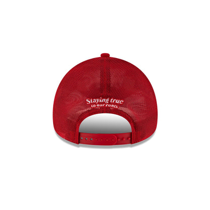 TRUE. Made in Medell��n Scarlet 9FORTY A-Frame Snapback Hat