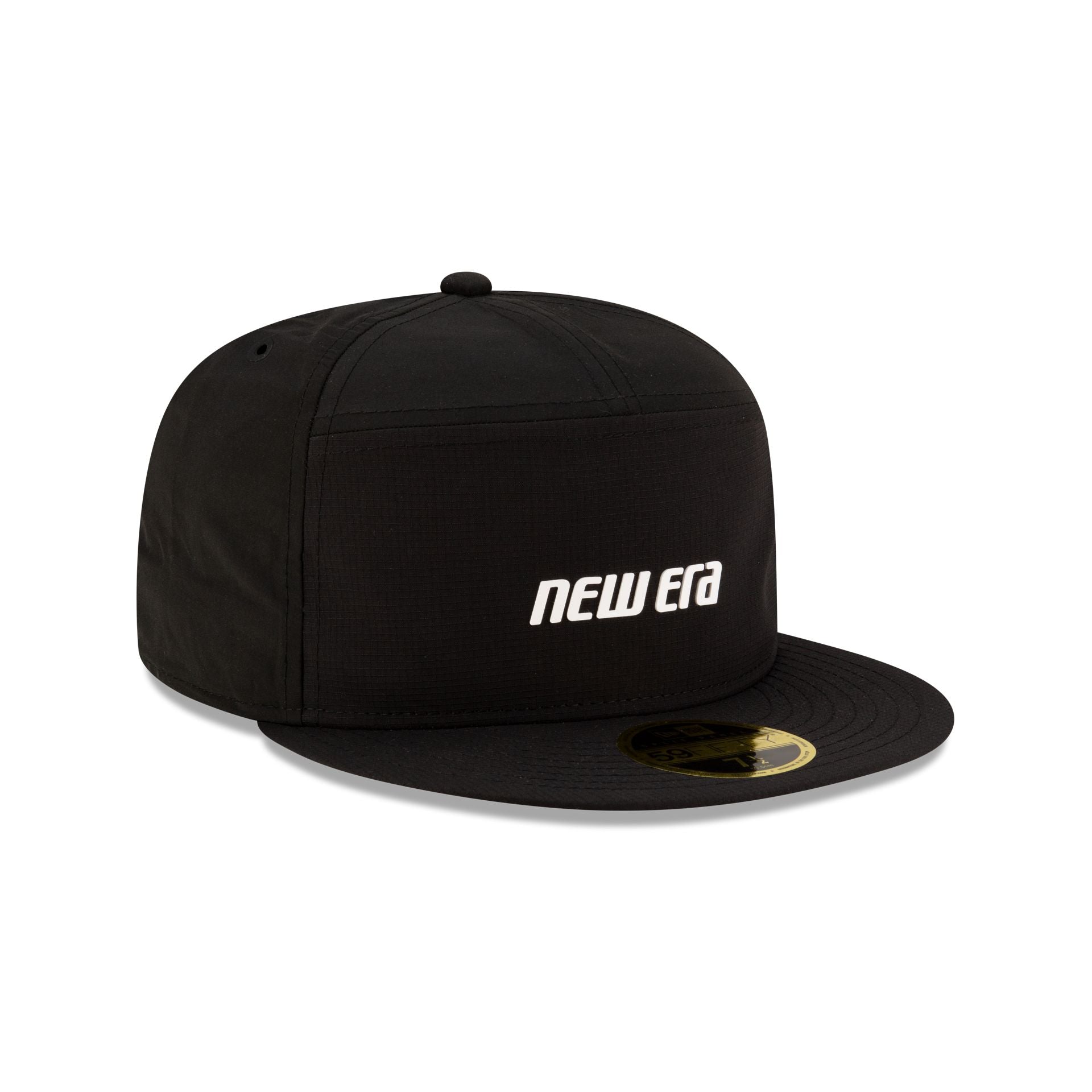 New Era Cap Black Split Panel 59FIFTY Fitted Hat