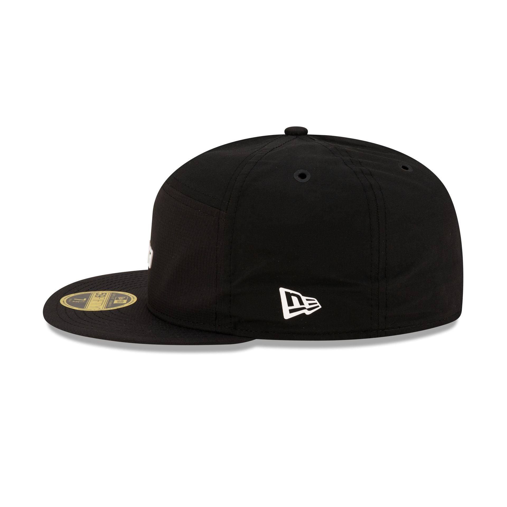 New Era Cap Black Split Panel 59FIFTY Fitted Hat