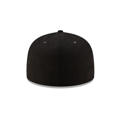 New Era Cap Black Split Panel 59FIFTY Fitted Hat