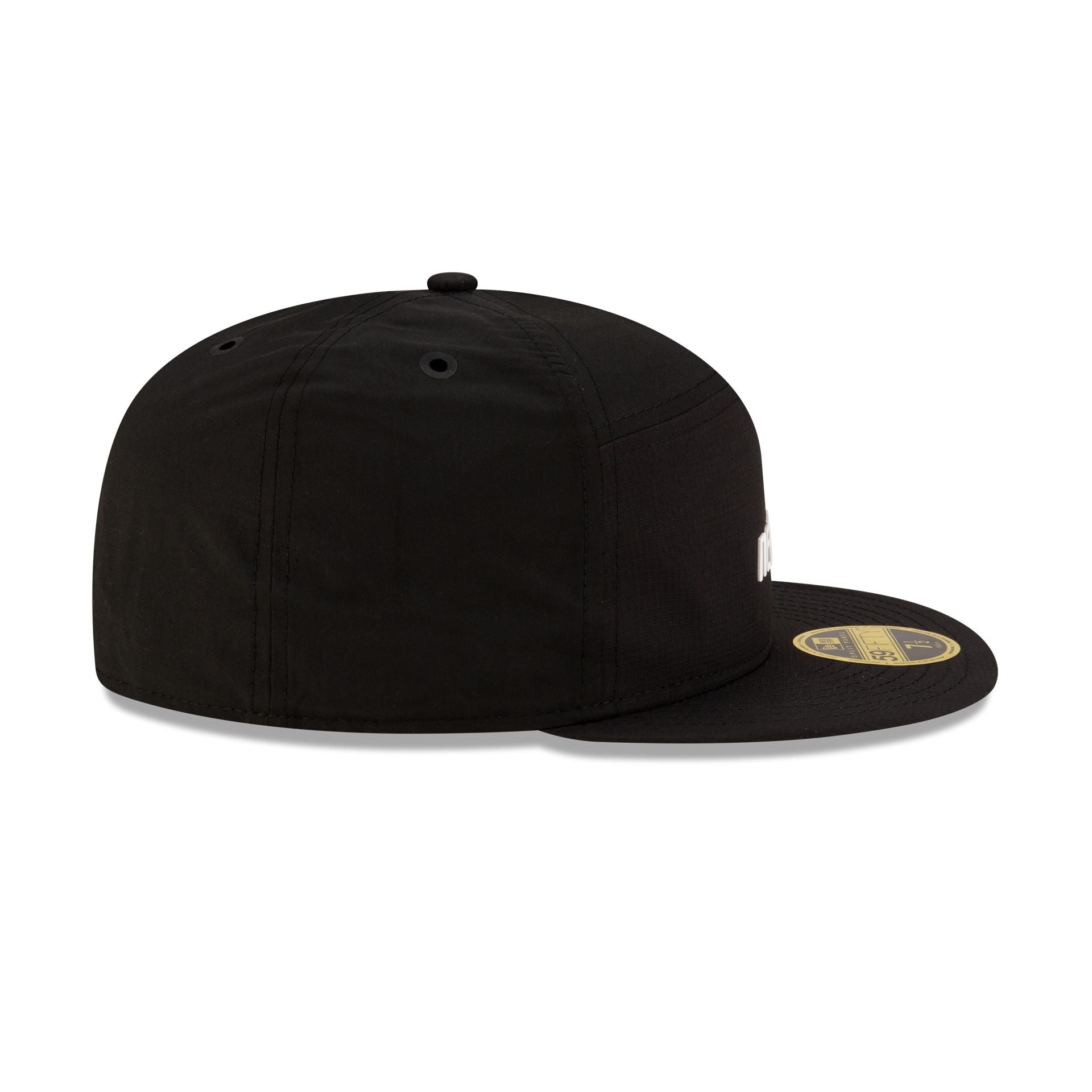 New Era Cap Black Split Panel 59FIFTY Fitted Hat