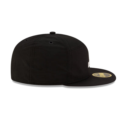 New Era Cap Black Split Panel 59FIFTY Fitted Hat
